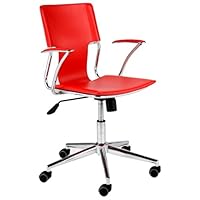 ITALMODERN Terry Office Chair, Red