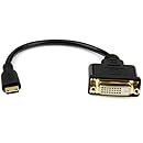 StarTech.com HDCDVIMF8IN 8-Inch Mini HDMI to M/F DVI-D Adapter