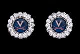 Circle Pendant Earring University of Virginia Cavaliers
