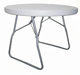 0.94m Round Folding Garden Furniture BBQ Catering Table