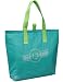 Insulated Tote Bag, 15"x12"+3" Flat Bottom, Aqua