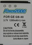  : Vidpro Replacement Battery 1200MAH for General Imaging GE GB-40 - Vidpro ACD284
