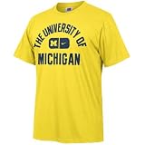 Nike Michigan Wolverines Gold College Athletic T-shirt