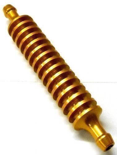 52513A RC Nitro Engine Glow Fuel Cooler Heatsink Gold by CPV