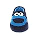 Sesame Street Cookie Monster Kids Aline Slippers (7-8 M US Toddler, Cookie Navy)
