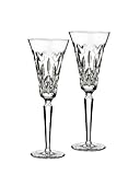 Waterford I Love Lismore Toasting Flute Pair