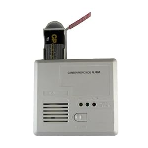 Universal Security Instruments CD-9590 3-LED Plug-in Carbon Monoxide Alarm with Battery Backup/Drawer