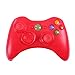 HDE Xbox 360 Wireless Controller Shell Buttons Thumbsticks Replacement Case Custom Cover Kit - Red