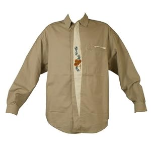Haiti Beach Mens Long Sleeve Classic Shirt - Large