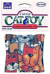 Vo-Toys Colorful Catnip Sack - 3"