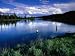 Fly Fishing in Yellowstone River, Yellowstone National Park, USA Stretched Canvas Poster Print