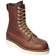 AVIREX(アヴィレックス)APACHE BROWN ブラウン 10ホールワークブーツ 25.0cm