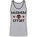 Maximum Deadpool Workout: Unisex Canvas Jersey Tank Top