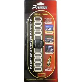 Performance Teknique ICBM 9003 Indoor / Outdoor Digital Booster Antenna for Home and Car Use with TVs, Portable DVD Players with TV Tuner and Car TVs (Can be placed on any kind of glass) Performance Teknique ICBM-9003 Indoor / Outdoor Digital Booster Antenna for Home and Car Use with TVs, Portable DVD Players with TV Tuner and Car TVs (Can be placed on any kind of glass)