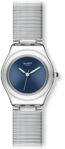 Swatch Damen-Armbanduhren Lifestyle Blue Pill YSS261M