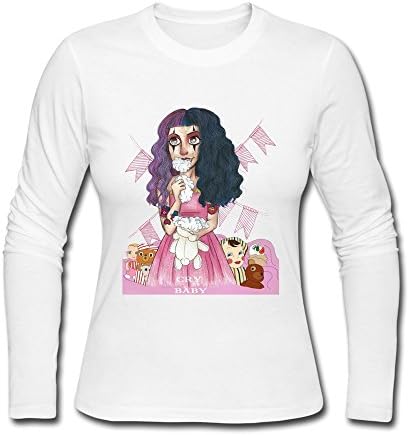 YHYT Cry Baby Melanie Martinez Lady Long Sleeve T-Shirt White S