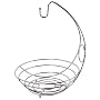 Premier Housewares Fruit Bowl and Banana Hanger, C&hellip by Premier Housewares
