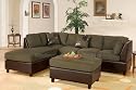 Sacramento Sage Sectional Sofa Set by True Contemporary