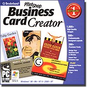 PrintShop Business Card Creator