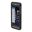 Acase Two Layer Protection Case for Blackberry Z10 10 Slim Fit Cover with Soft Touch (Black / Grey)