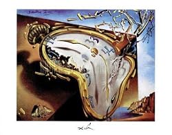 Explosion, Art Poster by Salvador Dali