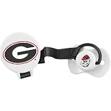 Georgia Bulldogs Silicone Nipple Pacifier with Clip