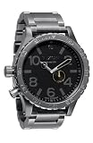 Nixon 51-30 Watch - Men's All Gunmetal/Black, One Size
