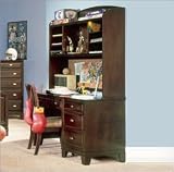 LC Kids Innovations Computer Desk with Arch Hutch Series Innovations Computer Desk and Arched Hutch