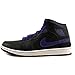 Jordan Air Jordan 1 Retro '86 Men Round Toe Leather Black Basketball Shoe