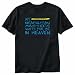 T-SHIRT BLACK  MY NEAPOLITAN MASTIFFS WAITS FOR ME IN HEAVEN 