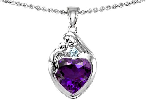 14K Gold Loving Family Pendant