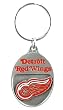 Detroit Red Wings Pewter Keychain
