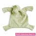 Green Hippo Baby Cozies Blanket
