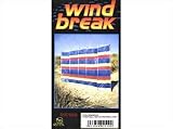 10 Pole Windbreak 22.5ft long for Tent/Caravan/Beach