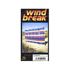 10 Pole Windbreak 22.5ft long for Tent/Caravan/Beach