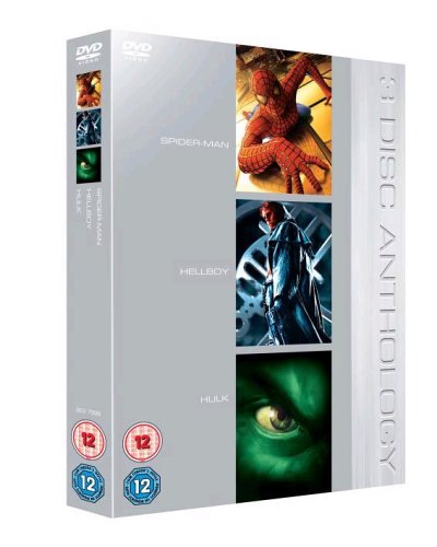 SPIDER-MAN/HELLBOY/HULK DVD