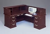 Office Furniture DMI - L-Shaped Reception Desk with Right Return - Traditio ....