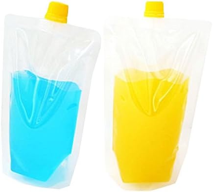 Stand Clear Spout Pouch 100PCS (120 X 180 X 35 mm) / Built-Up-Type 200ml