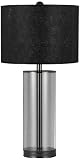Cal Lighting BO-2069TB Rio Table Lamp, Silver Plate