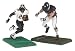 DEUCE MCALLISTER / NEW ORLEANS SAINTS & BRIAN URLACHER / CHICAGO BEARS * 3 INCH * McFarlane's NFL Sports Picks Series 1 Mini Figure 2-Pack