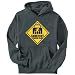 Hoodie Mens Dark Silver 