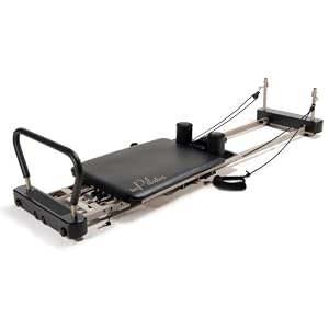 Stamina AeroPilates 700 Premier Reformer with Stand, Cardio Rebounder, Neck Pillow and DVDs