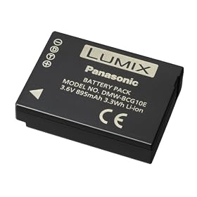 Panasonic DMW-BCG10E Lithium-ion Battery Pack - for TZ7/TZ6/TZ8/TZ10/TZ20