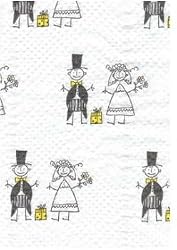 Designer Wedding Toilet Paper