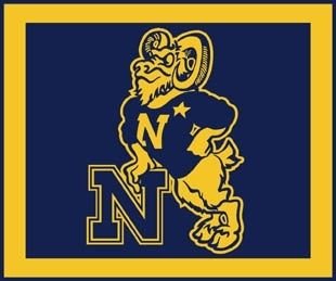 Buy Navy Midshipmen NCAA Classic Collection Blanket Throw (60x50) by Biederlack