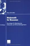 Mathematik für Ökonomen