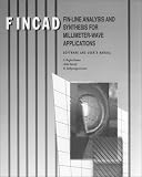 Review Artech House Publishers  / FINCAD: Fin-Line Analysis and Synthesis for Millimeter-Wave Applications, Software and User's Manual