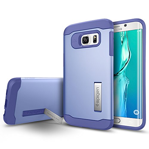 Galaxy S6 Edge Plus Case, SpigenÂ® [Slim Armor] AIR CUSHION [VIolet] Air Cushioned Corners / Dual Layer Protective Case for Galaxy S6 Edge+ (Plus) - Violet (SGP11703)