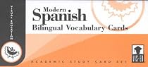 Modern Spanish: Bilingual Vocabulary Cards