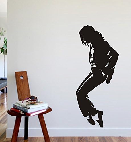 Colorfulhall 51.96" X 21.65" Michael Jackson Dance Removable Vinyl Wall Decal Sticker Decor